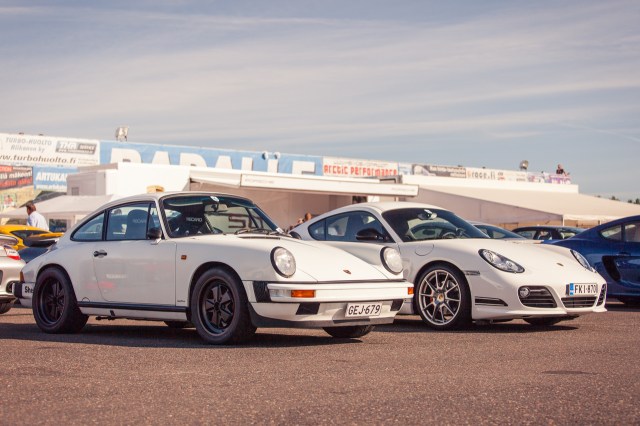 Porsche Club Festival old vs. new