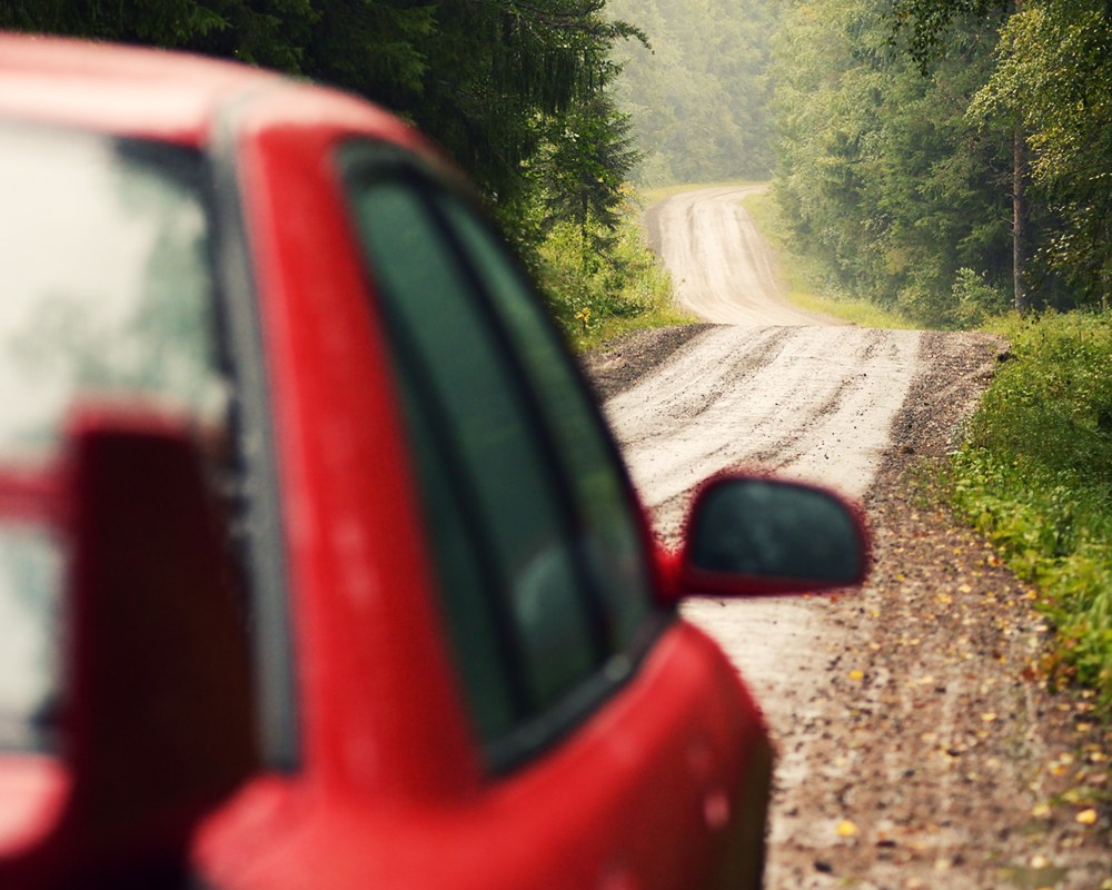 Ouninpohja, sateella tietenkin