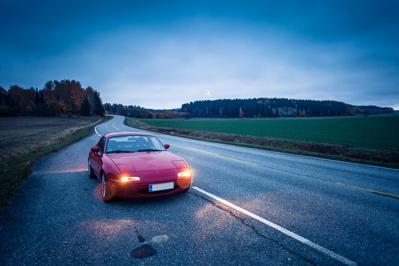 MX-5 sunnuntaiaamuna