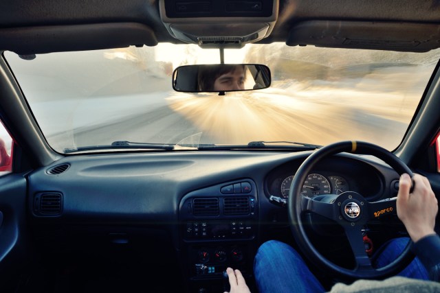 Evolution III driving