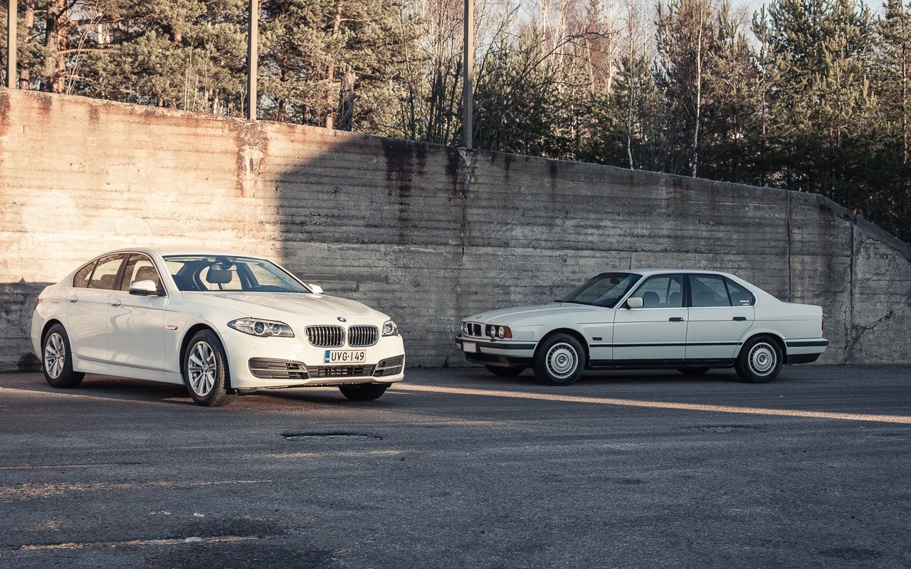 BMW 518: E34 ja F10