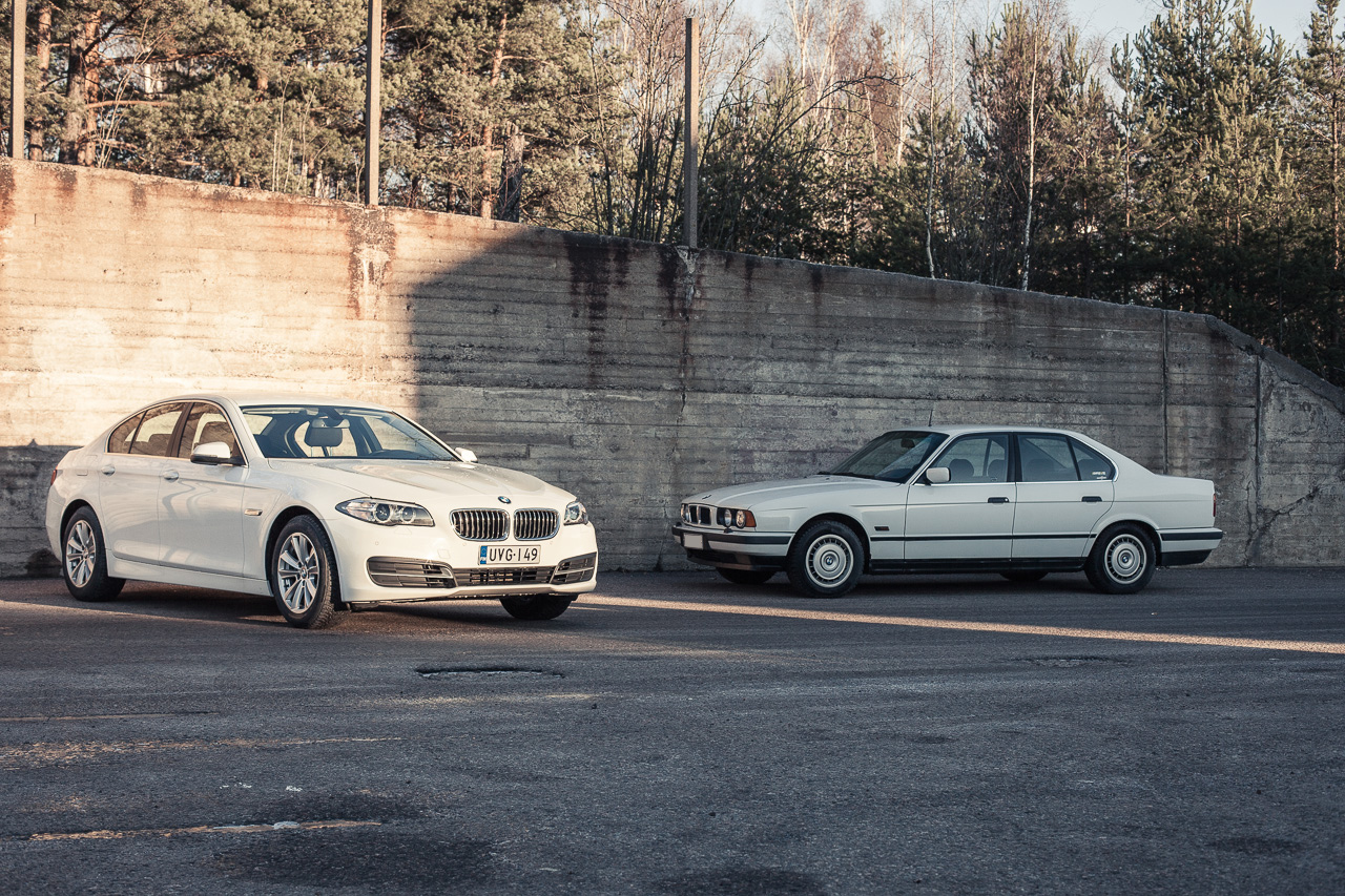 BMW 518: E34 ja F10