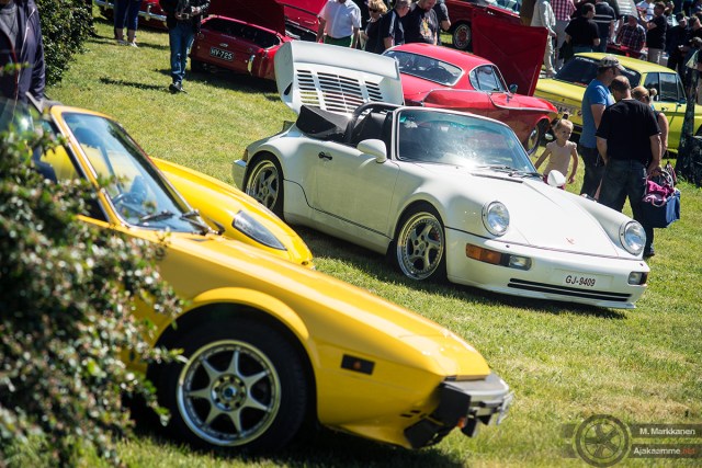 Volvo, Fiat ja Porsche Concoursessa 2014