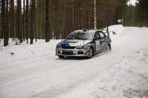 #26 Jarkko Hosike / Mitsubishi Lancer Evo 9. Pohjanmaa-ralli, EK3.