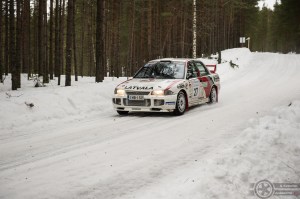 #27 Jari Latvala / Mitsubishi Lancer Evo 3. Pohjanmaa-ralli, EK3.