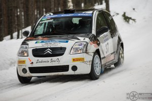 #37 Vesa Lehmussaari / Citroën C2 R2. Pohjanmaa-ralli, EK3.