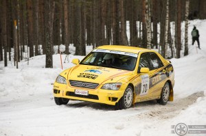 #70 Hannu Leinonen / Toyota Altezza RS200 (Lexus IS200). Pohjanmaa-ralli, EK3.