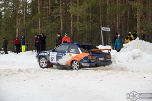 #81 Jari Koski / Toyota Corolla GT. Pohjanmaa-ralli, EK3.