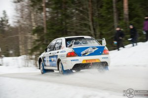 #10 Jukka Kasi / Mitsubishi Lancer Evo 9. Pohjanmaa-ralli EK4