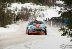 #13 Juha Salo / Peugeot 208 T16 R5. Pohjanmaa-ralli, EK4.