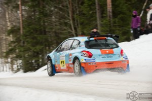 #13 Juha Salo / Peugeot 208 T16 R5. Pohjanmaa-ralli, EK4.