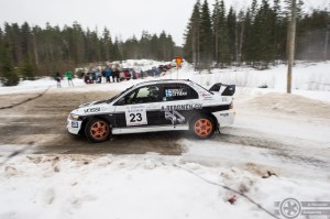 #23 Joonas Soilu / Mitsubishi Lancer Evo 9. Pohjanmaa-ralli, EK4.