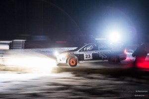 #23 Joonas Soilu / Mitsubishi Lancer Evo 9. Pohjanmaa-ralli, EK1.