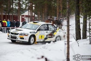#1 Joni Nikko / Mitsubishi Lancer Evo 9. Pohjanmaa-ralli, EK3.