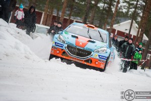 #13 Juha Salo / Peugeot 208 T16 R5. Pohjanmaa-ralli, EK3.