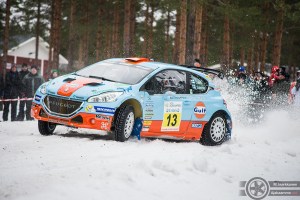 #13 Juha Salo / Peugeot 208 T16 R5. Pohjanmaa-ralli, EK3.