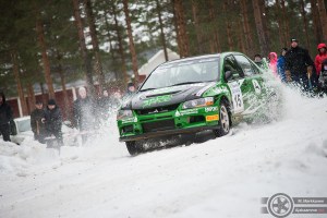 #15 Jarkko Nikara / Mitsubishi Lancer Evo 9. Pohjanmaa-ralli, EK3.