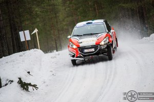 #39 Taisko Lario / Peugeot 208 R2. Pohjanmaa-ralli, EK3.