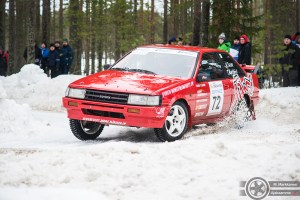 #72 Kalle Soini / Toyota Corolla GT. Pohjanmaa-ralli, EK3.