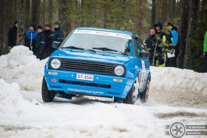 #75 Tomi Kankaanpää / VW Golf GTI 16V. Pohjanmaa-ralli, EK3.