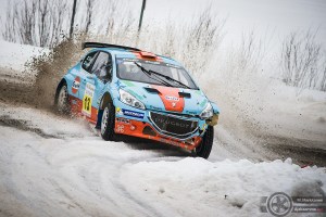 #13 Juha Salo / Peugeot 208 T16 R5. Pohjanmaa-ralli, EK4.