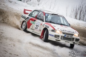 #27 Jari Latvala / Mitsubishi Lancer Evo 3. Pohjanmaa-ralli EK4.
