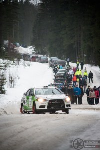 #32 Mika Eskelinen / Mitsubishi Lancer Evo 10. Pohjanmaa-ralli, EK4.